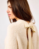Birch Gabella Knit Bow O-Neck Jumper