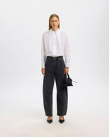 Bright White Festher Relaxed Shirt