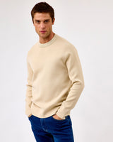 Oatmeal-Teller-Crew-Neck-Knit-Jumper