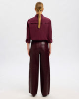 Fig Darla Leather Trousers