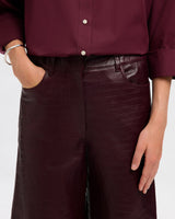 Fig Darla Leather Trousers