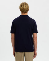 Navy-Blazer-Tray-Knit-Half-Zip-Polo-T-Shirt