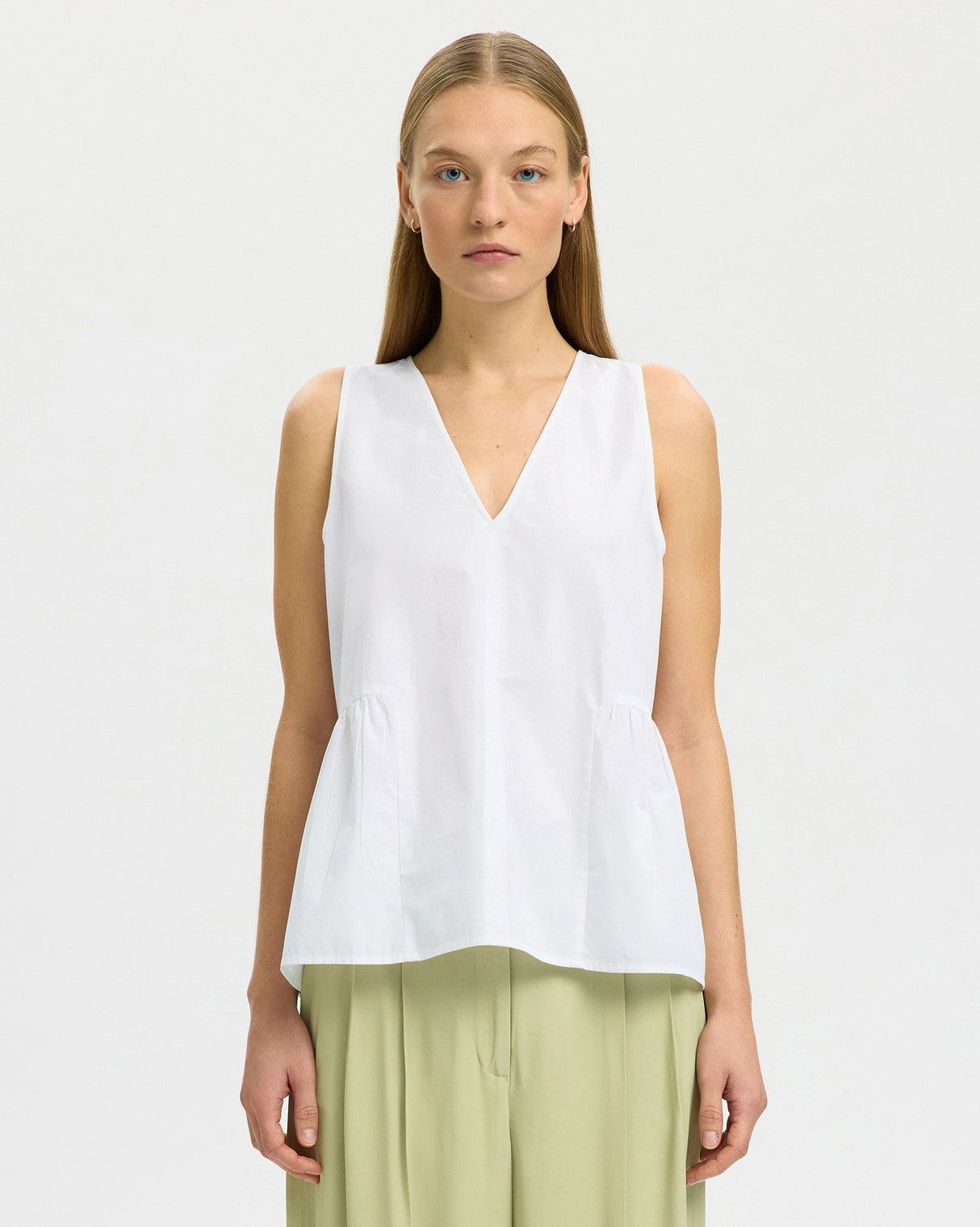 Bright-White-Blair-V-Neck-Cotton-Peplum-Top
