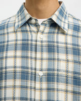 Egret Check Landon Shirt