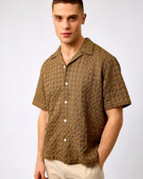 Chocolate-Chip-Monty-Textured-Short-Sleeve-Shirt