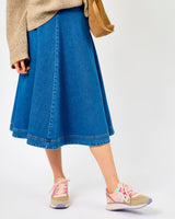 Medium-Blue-Agathe-Midi-Denim-Skirt