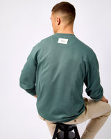 Balsam-Green-Aron-Crew-Neck-Sweatshirt