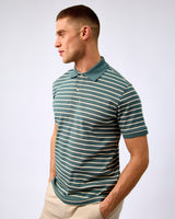 Balsam-Green-Dean-Stripe-Polo-T-Shirt