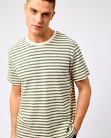 Egret Kevin Stripe T-Shirt