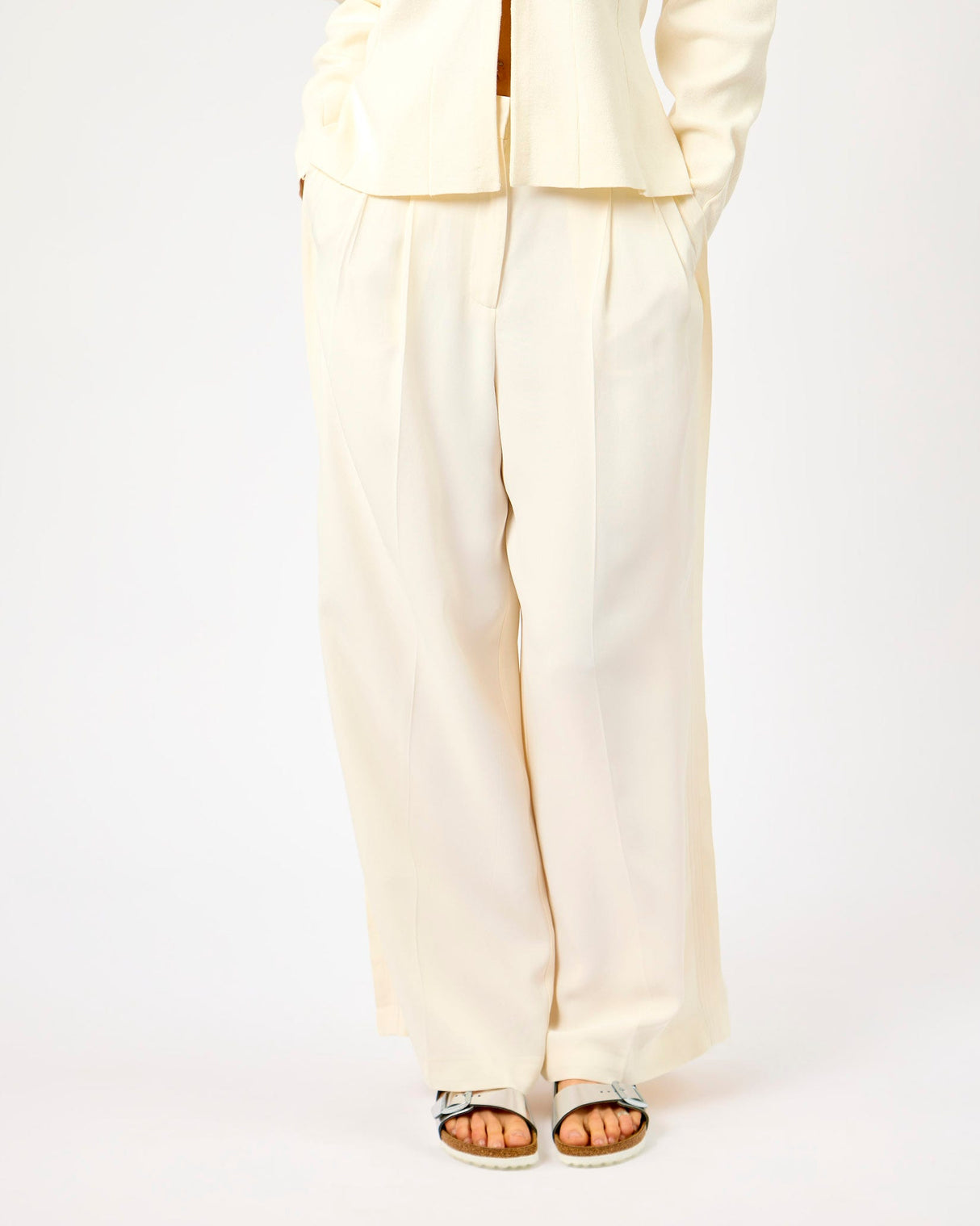 Egret Ellie Wide Leg Trousers