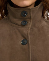 Chocolate Chip Aiden Suede Jacket