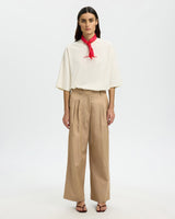 Weathered-Teak-Amour-Wide-Leg-Trousers