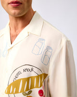Egret Hotel Amour Print Short Sleeve Shirt