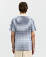 Egret Blaze Short Sleeve Striped Polo T-Shirt