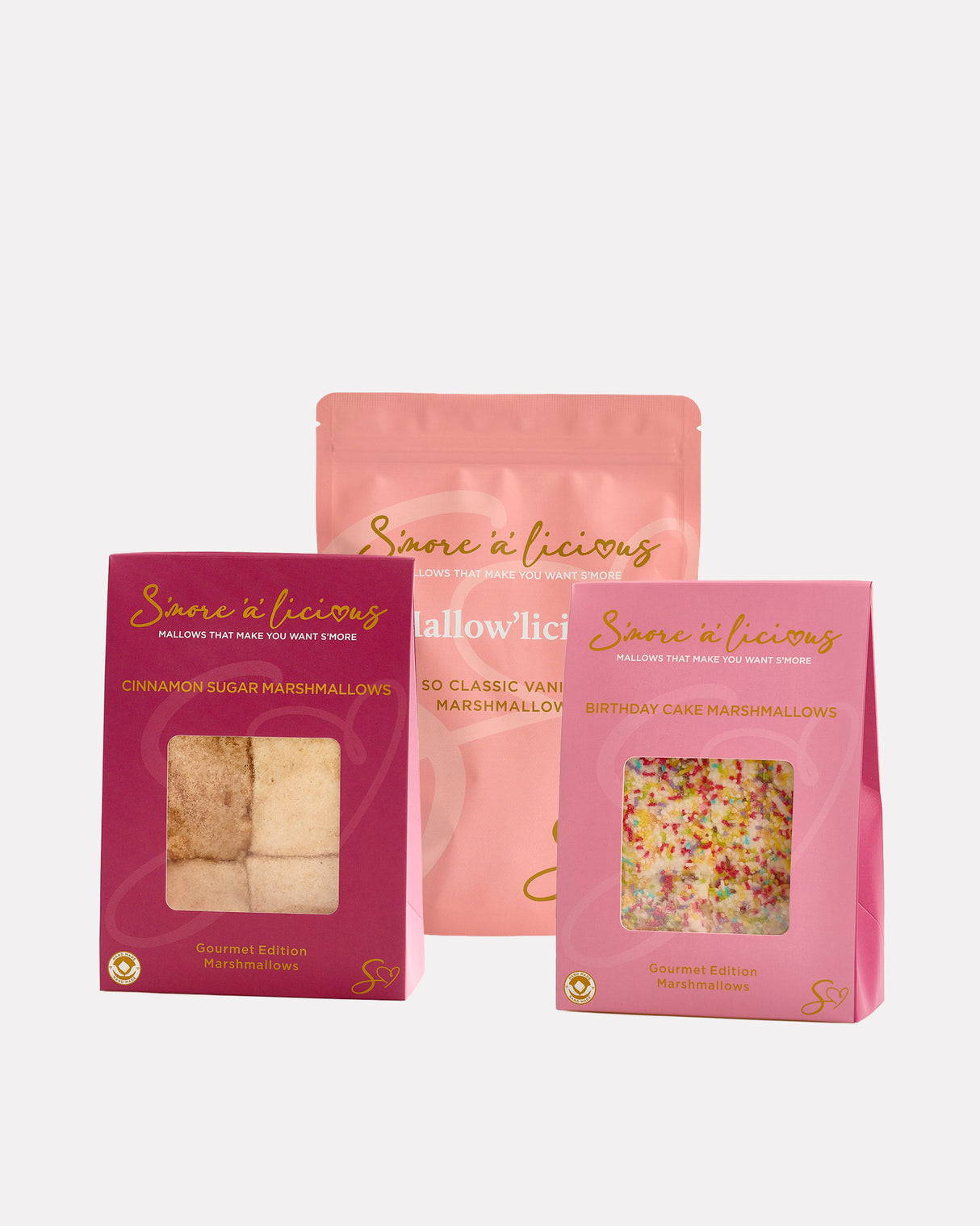 S’more’a'licious Marshmallow Trio