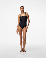 Black Adina Bow Back Swimsuit