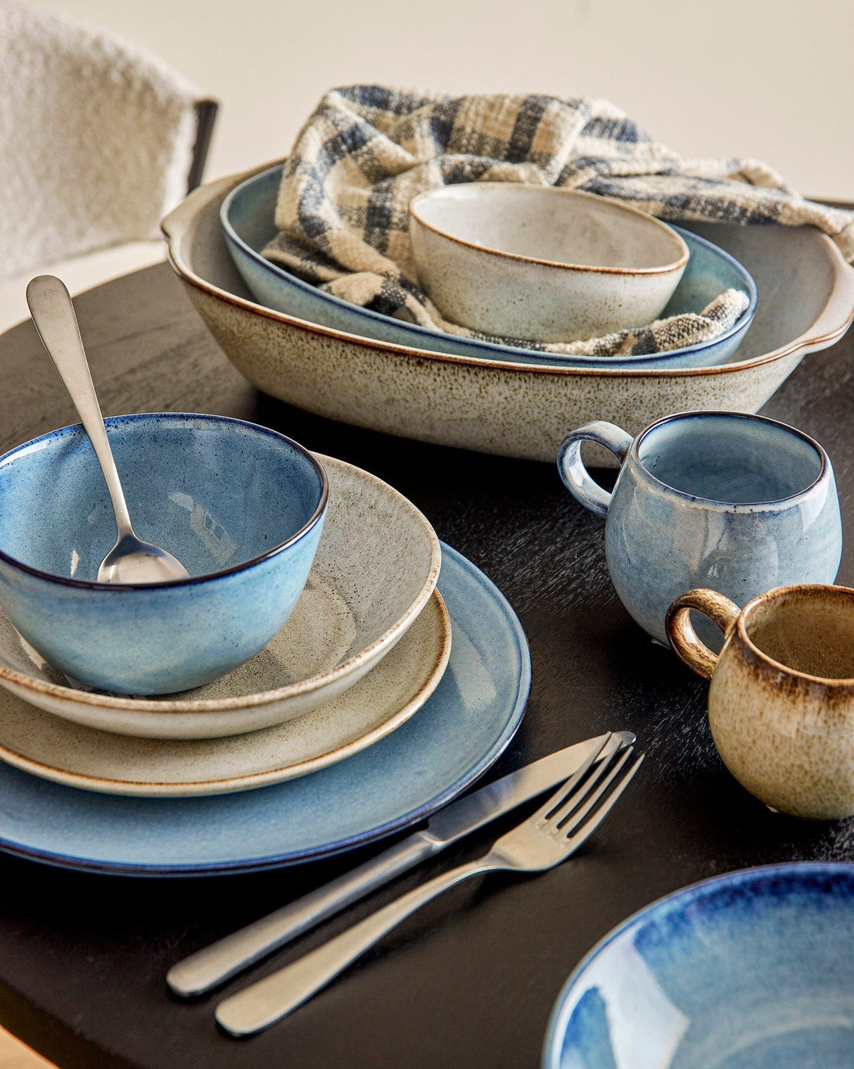 Blue-Sandrine-Stoneware-Mug