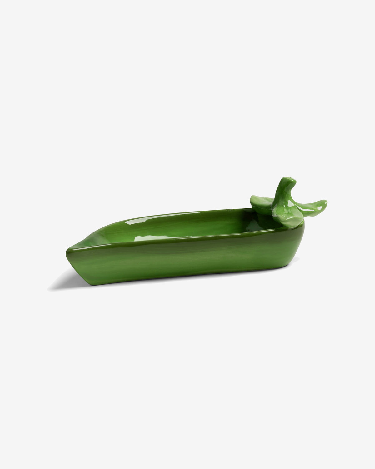 Pea Pod Dolomite Salt & Pepper Shaker Set