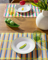 Pea Pod Dolomite Salt & Pepper Shaker Set
