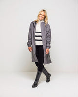 Grey Fishtail Parka Raincoat