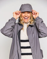 Grey Fishtail Parka Raincoat