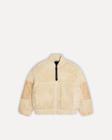 Sand Kofu Fleece Bomber Jacket