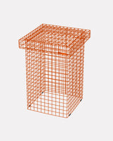 Orange-Wire-Stool