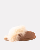 Chestnut Evelina Sheepskin Slippers