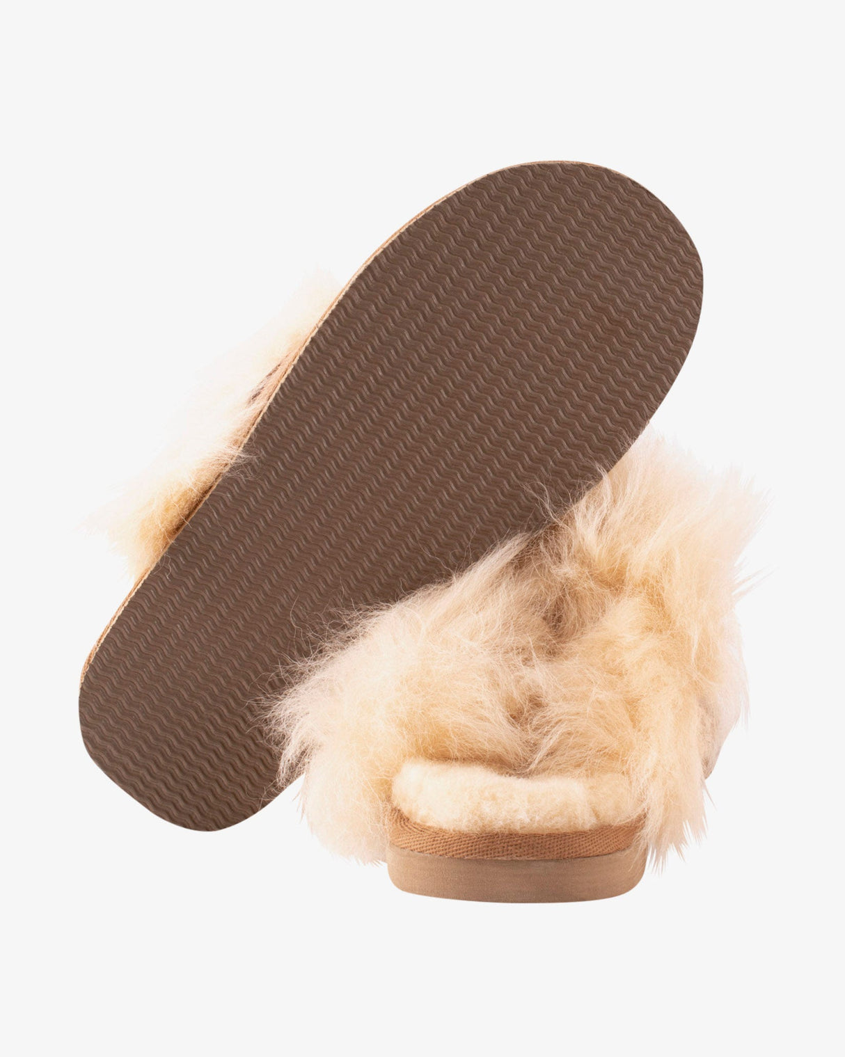 Chestnut Evelina Sheepskin Slippers