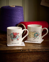 1990's Pretty Sheep Mug