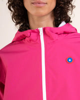 Fuschia Passy Short Waterproof Jacket