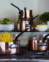 Solid Copper Saucepan - 20cm