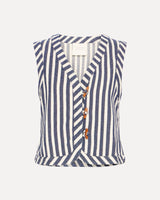 Sky Captain Blue Irelise Waistcoat