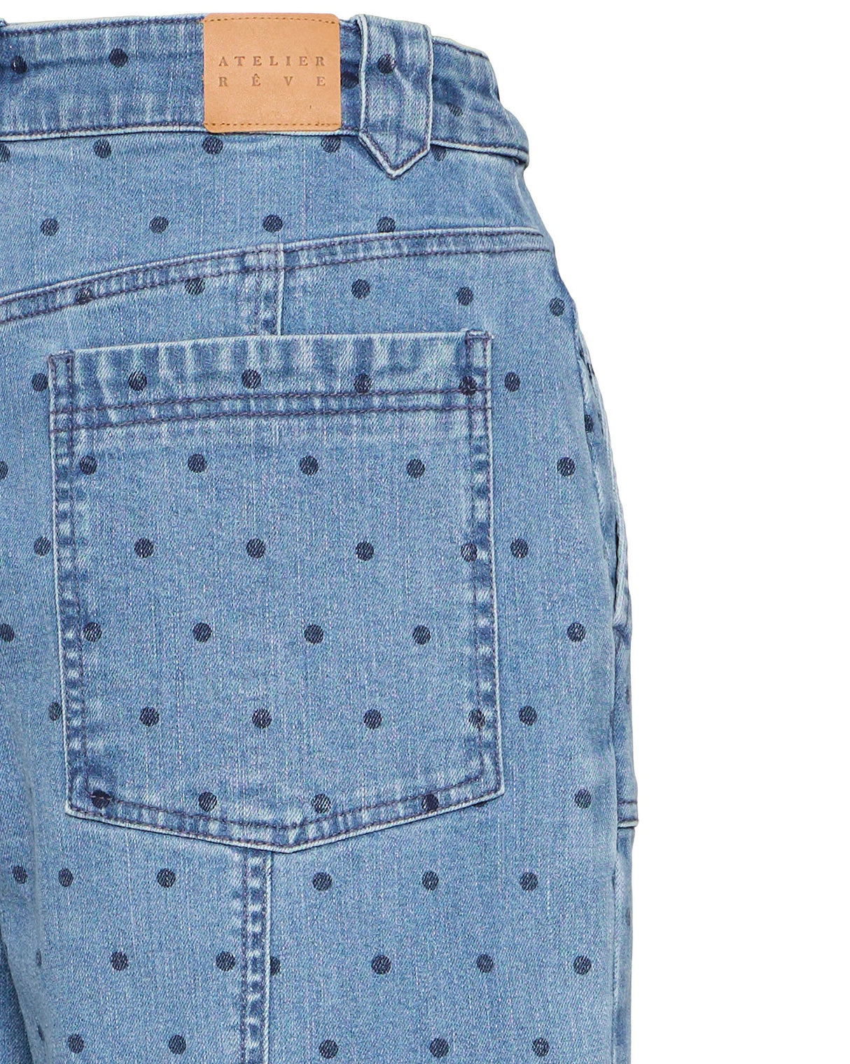 Medium Blue Dot Ircaroline Denim Jeans