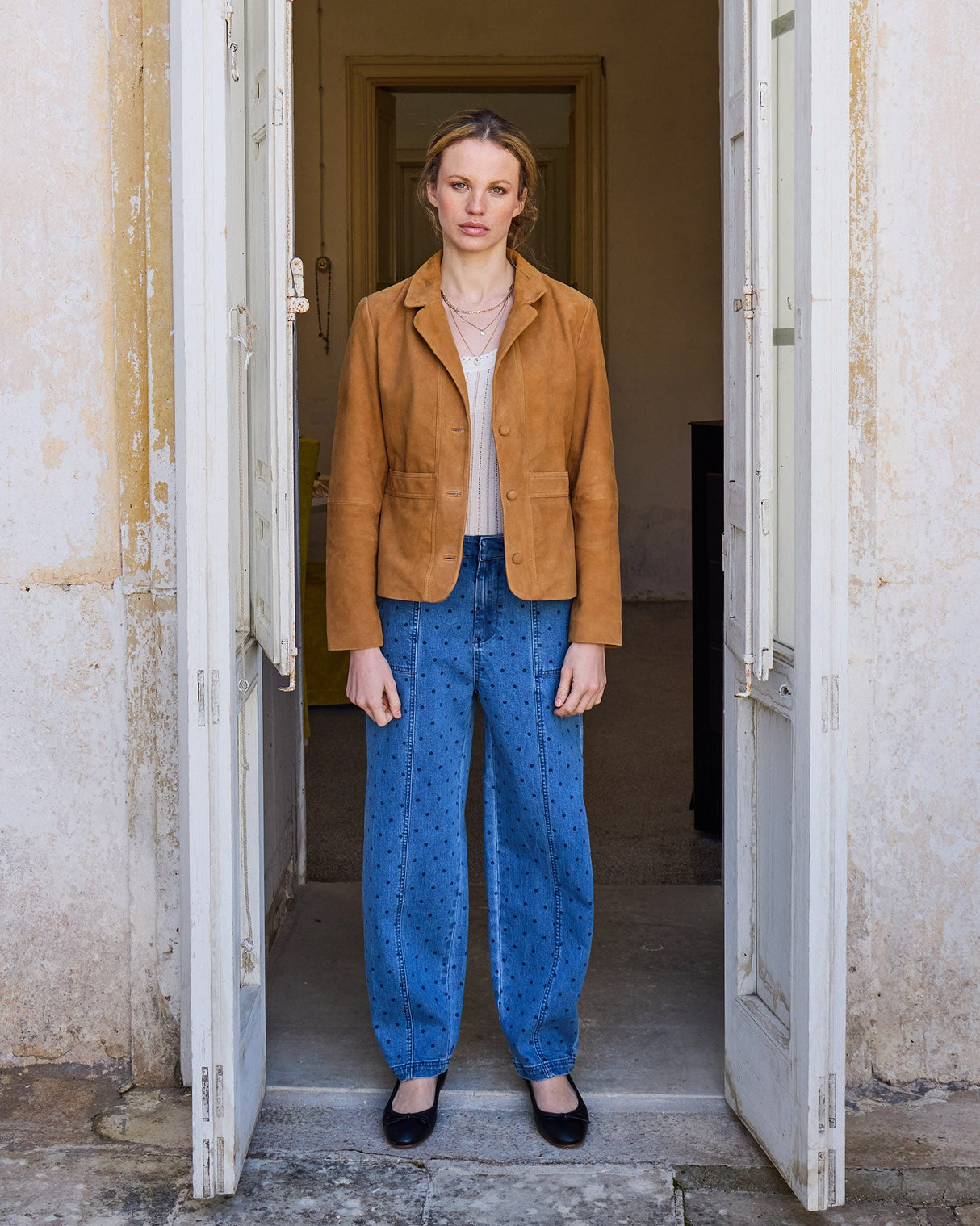 Medium Blue Dot Ircaroline Denim Jeans
