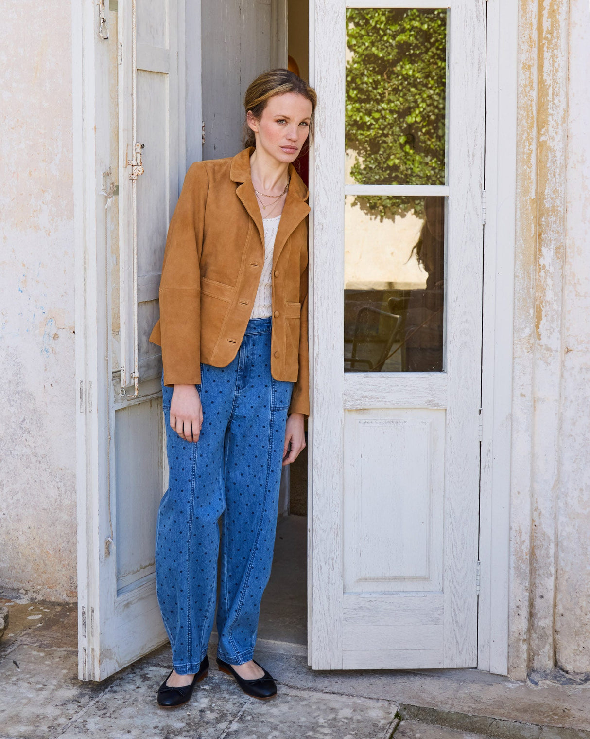 Medium Blue Dot Ircaroline Denim Jeans