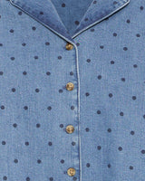 Medium Bue Ircaroline Denim Shirt