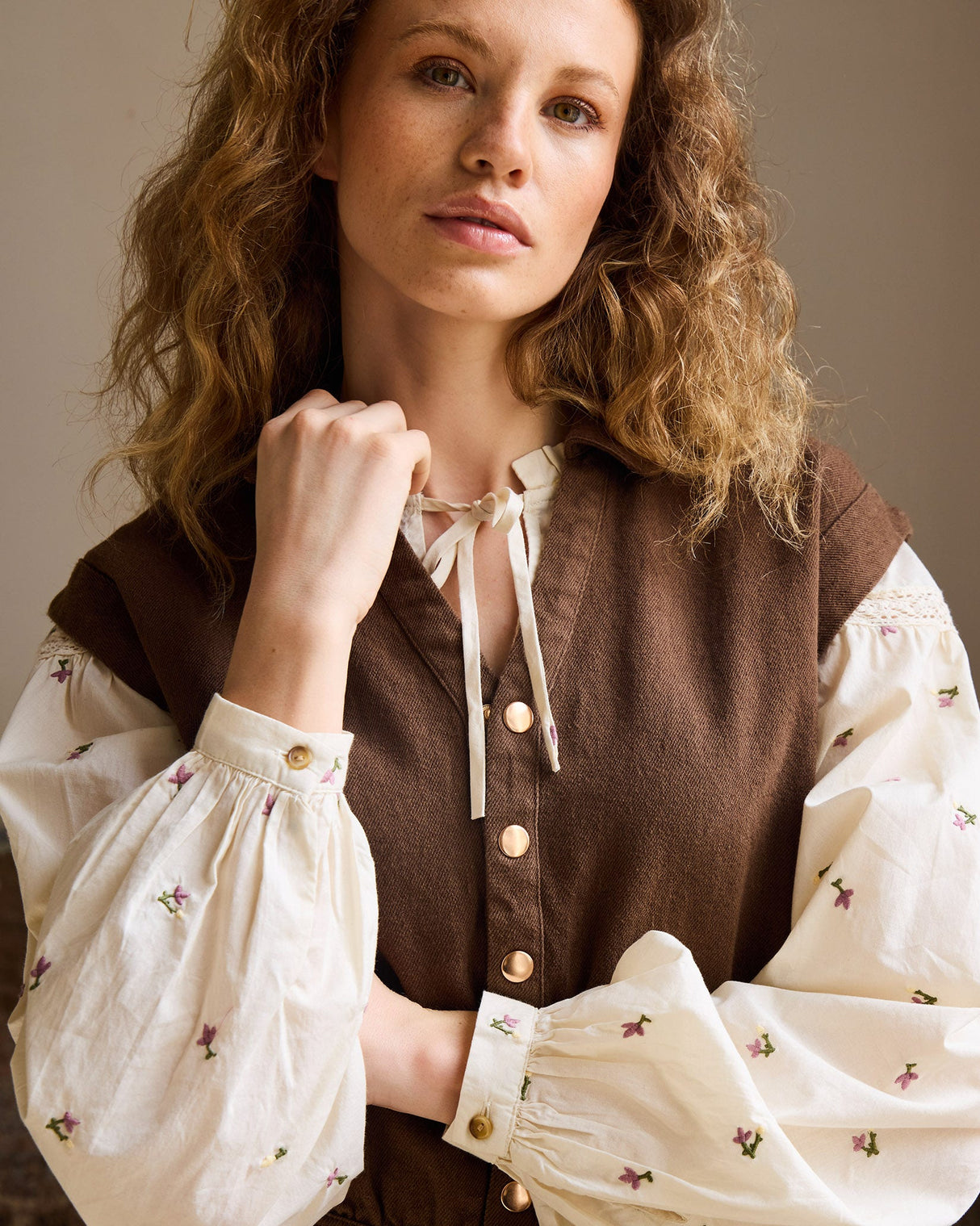 Birch White Irsally Shirt
