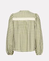 Capulet-Olive-Green-Irtiana-Loose-Check-Blouse