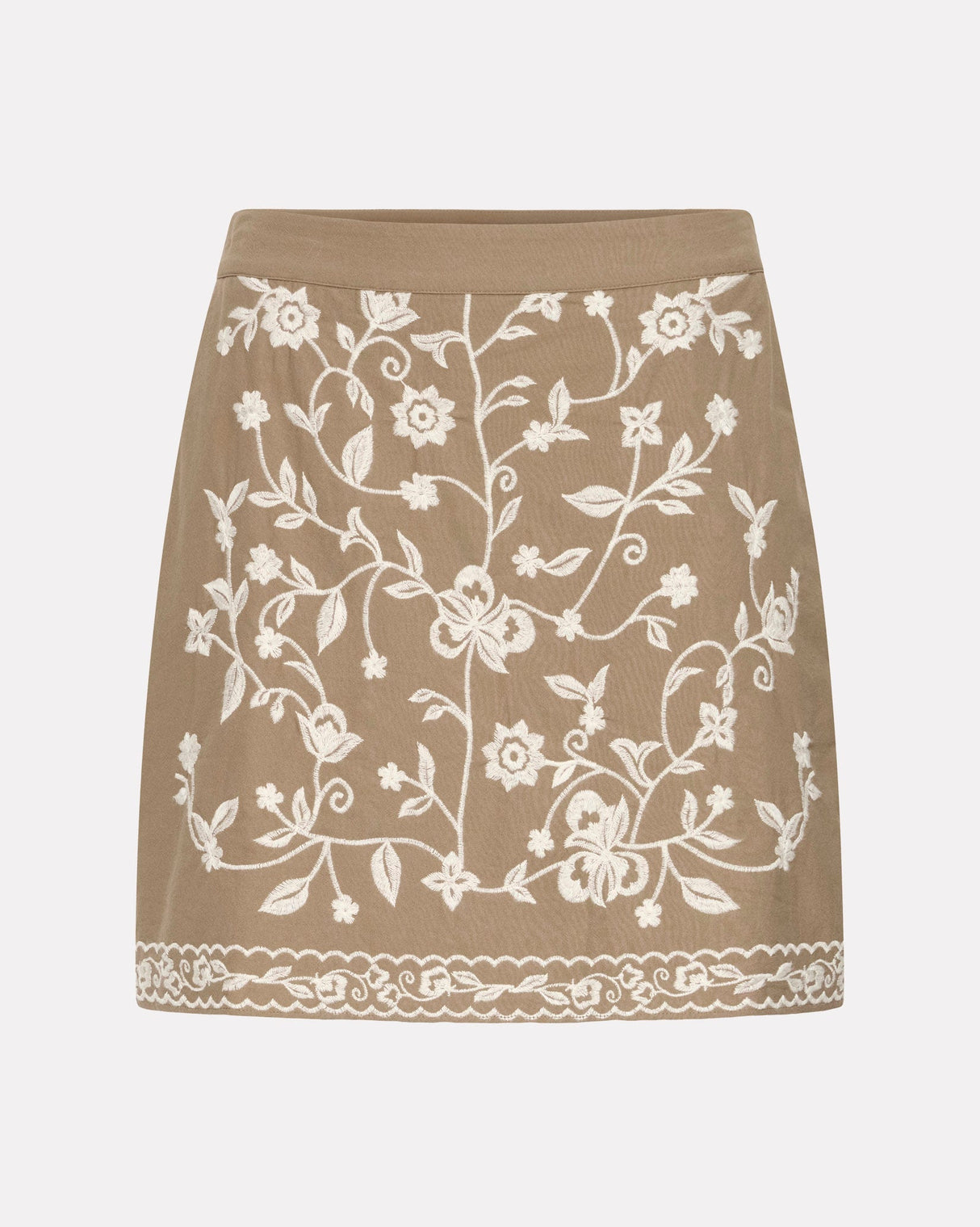 Caribou Irtash Embroidered Mini Skirt