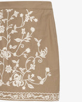 Caribou Irtash Embroidered Mini Skirt