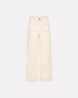 Oyster Grey Irshophie Barrel Leg Jeans