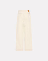 Oyster Grey Irshophie Barrel Leg Jeans