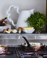 Solid Copper Frying Pan