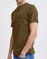 Dark Olive Thor Cotton T-Shirt