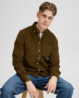 Desert Palm Anton Cotton Baby Cord Shirt