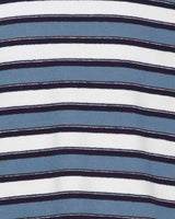 China Blue Stripe Thor Cotton T-Shirt
