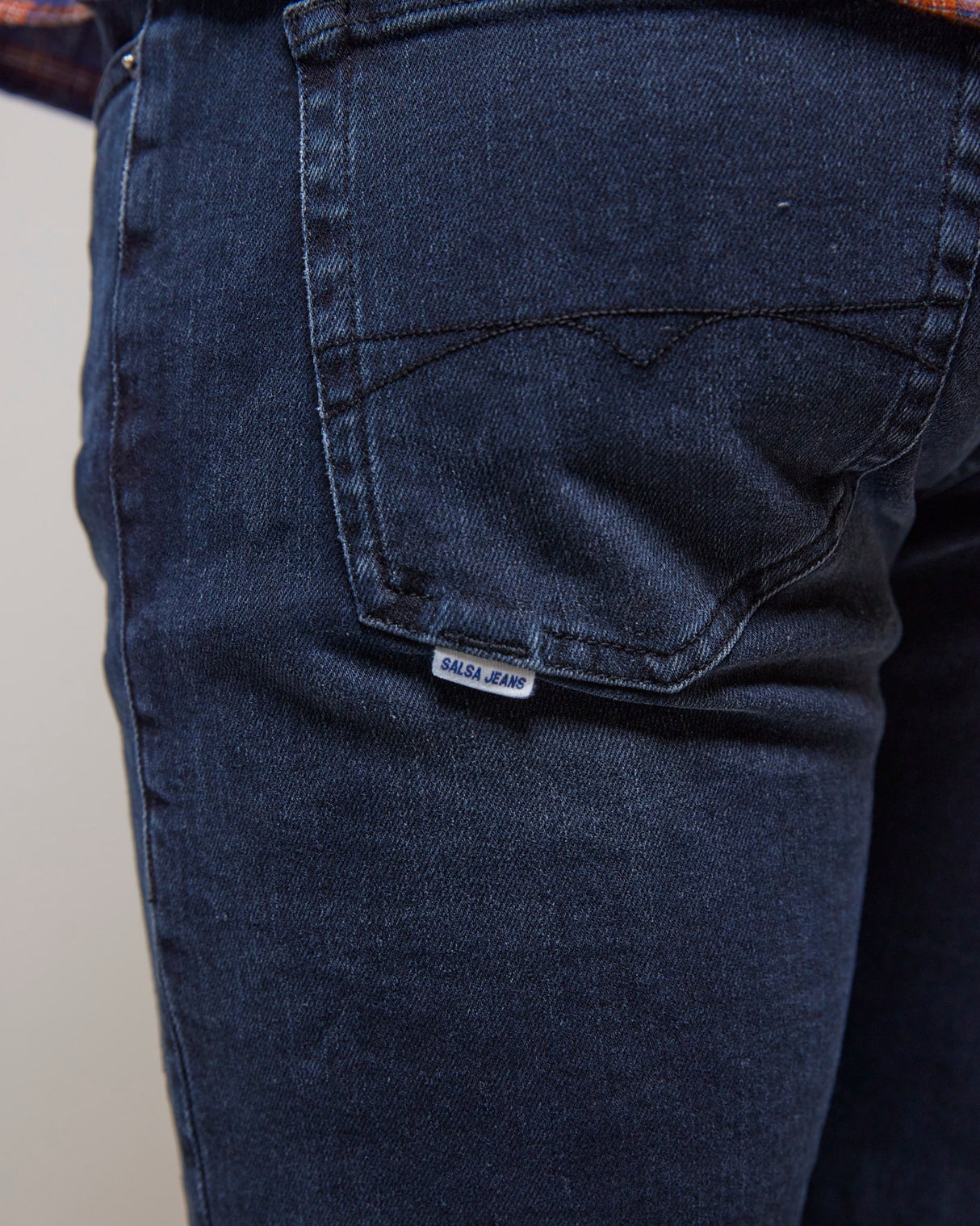 Medium Wash Blue Slim Fit Jeans