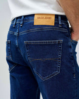 Blue Straight Fit Jeans