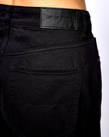 Black Wide Leg High Waisted Jeans